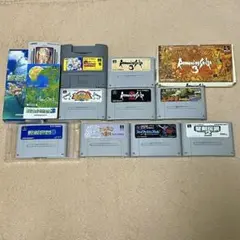 トルネコ 聖剣伝説 ファイヤーエンブレム スーパーファミコン ソフト 9点セット