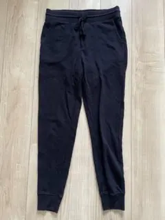 ユニクロ スウェットパンツスエットズボンジャージ 長ズボン レディース S黒