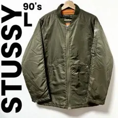 90's《STUSSY》 MA-1 Flight Jacket Old 希少
