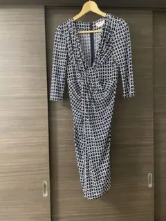 ケイミー/Kay Me ヴィーナスワンピース 11号 ネイビーサークル柄