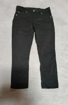 ブラック スリムフィットデニム 77-85　LL