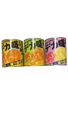 缶詰 みかん 黄桃 白桃 850g セットのサムネイル