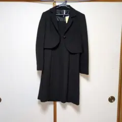 礼服　ブラック ワンピーススーツ セット　11号