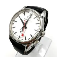 新品電池交換/稼働 モンディーン MONDAINE デュアルタイム 腕時計 