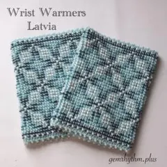 2025年最新】ビーズを編み込んだリストウォーマーの人気アイテム