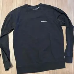 patagonia オーガニックコットン トレーナー S ブラック