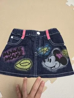 ミニーマウス デニムスカート BABYDOLL