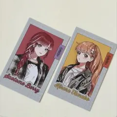 雲母たまこ 早乙女ベリー チェキ にじさんじ GRAY×ACCENT トレカ