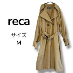 reca レカ キャンディー 袖 BIG トレンチコート ベージュ サイズMのサムネイル