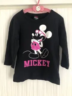 BABYDOLL7分袖ミッキー130cm