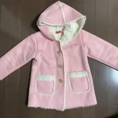 BABYDOLL フリースコート 100cm ピンク