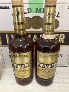 ジャックダニエル ジムビーム iwハーパー 旧ボトルセット ジャックダニエル ジムビーム iwハーパー 旧ボトルセット