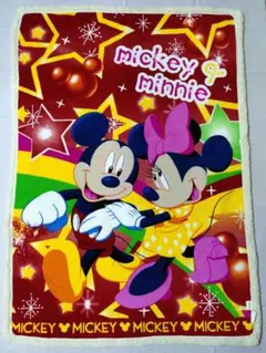 《新品未使用》ブランケット ミッキー ミニー ディズニー