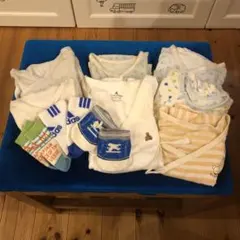 【出産準備セット】50-60&70cm肌着ロンパース