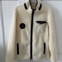 Hush Puppies フリースジャケット クリーム