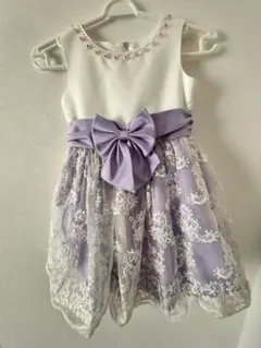 Princess フォーマルドレス ホワイト・パープル