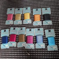 FUJIX Sara 刺繍糸 11色セット