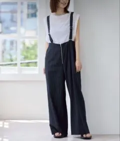 【2024SS】SLOBE IENA スローブイエナ 麻混サスペンダーPTのサムネイル