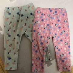 ユニクロベビーレギンス　80cm ディズニー柄