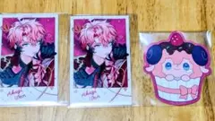 赤城ウェン チェキ風カード2枚 特典1枚 セット売り