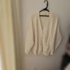 UNIQLO アイボリー カーディガン XXL