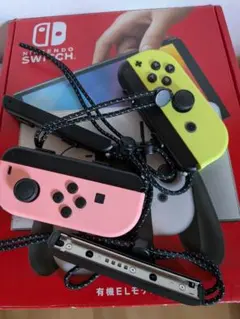 Nintendo Switch 有機ELモデル ホワイト ＋ピンク/イェロー