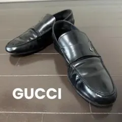 GUCCI グッチ メンズビジネス ローファー ブラック レザーのサムネイル