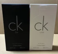 新品 〓カルバンクライン CK one 100ml×3本〓送料込〓外フィルムなし 新品〓カルバンクライン CK be 100ml×3本〓送料0！〓外フィルムなし
