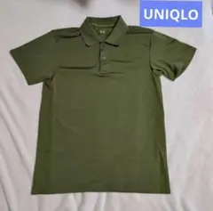 ユニクロ　UNIQLO　ポロシャツ　カーキのサムネイル