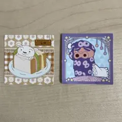 クレヨンしんちゃん ぶりぶりざえもん シロ　シール 2枚セット