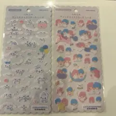 【正規品】ふわふわサンリオキャラクターズシール キキララ シナモン