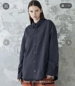 rehacer Tech Shirt Jacket ネイビー Mサイズのサムネイル
