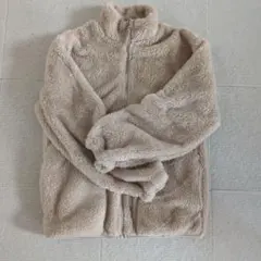 フリースジャケット 160 アウター160 もこもこ ボアジャケット