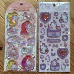 サンリオ　ハローキティ　キティ　ウォーターシール　キラキラジュエルシール　セット