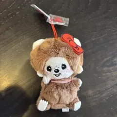 モンチッチ×ハローキティ　おそろいアクリルチャーム付きマスコット