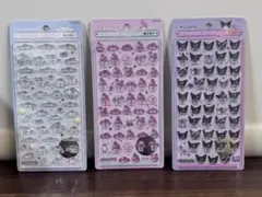 正規品 ボンボンドロップシールmini サンリオシナモン.マイメロ.クロミセット