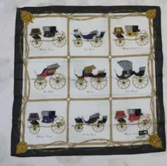 CELINE セリーヌ ハンカチ 馬車柄 綿