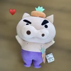 「クレヨンしんちゃん」めちゃもふぐっと　ぶりぶりざえもんぬいぐるみ　おやさい