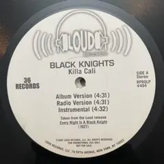Black Knights Killa Cali レコード 洋楽 HIPHOP