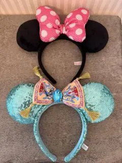 東京ディズニーリゾート ミニー耳カチューシャ　2個セット