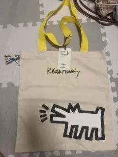 【新品タグ有】Kipling Keith Haring トートバッグ値下げ中