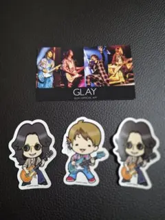 GLAY ステッカー 3枚セット 幕張セット