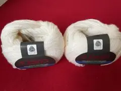 ◉新品　未使用　ウールマーク付き　毛糸　2玉注意あり！