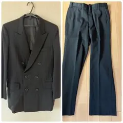 ブラックフォーマル ダブルブレストスーツ ビジネススーツ ダブルスーツ