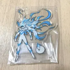 にゃんこ大戦争 一番くじ E賞 白フォノウ ビッグアクリルスタンド