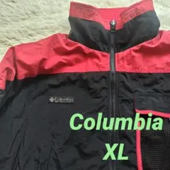 Columbia ナイロン ジャケット ブラック XL 短丈ボックスシルエット