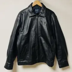OLD GAP ギャップ　革ジャン　レザージャケット　ライダース　メンズ　M