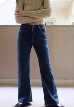 Stretch Denim Flared Pants/FUMIKA UCHIDAのサムネイル