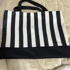 ストライプ トートバッグ