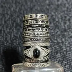 シルバー リング セット 10個